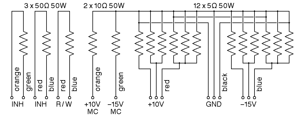 schematic circuit diagram