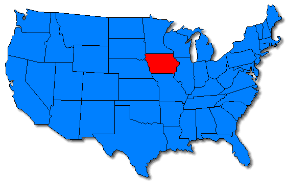 where is iowa on the united states map Douglas W Jones Itu Geneva Slide 3 where is iowa on the united states map