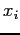 $\displaystyle x_{i}$