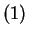 $ (1)$