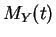 $\displaystyle M_{Y}(t)$