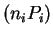 $\displaystyle (n_iP_i)$