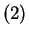 $ (2)$