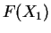 $ F(X_{1})$
