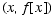 (x, f[x])