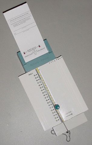  [photo of a Datapunch voting machine] 