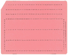  [Gizeh Nr. Z 3 128-column card on pink stock] 