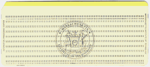 The punched card